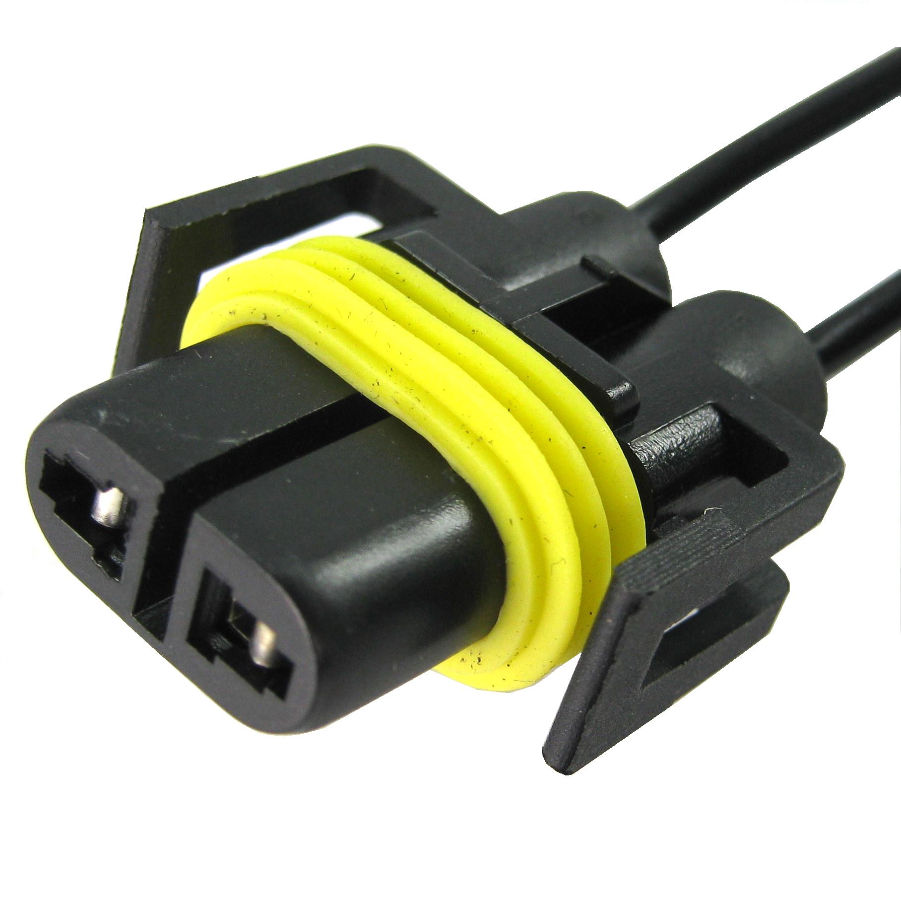 H11 bulb connector plug socket fog lamp head light new loom 711 audi vw